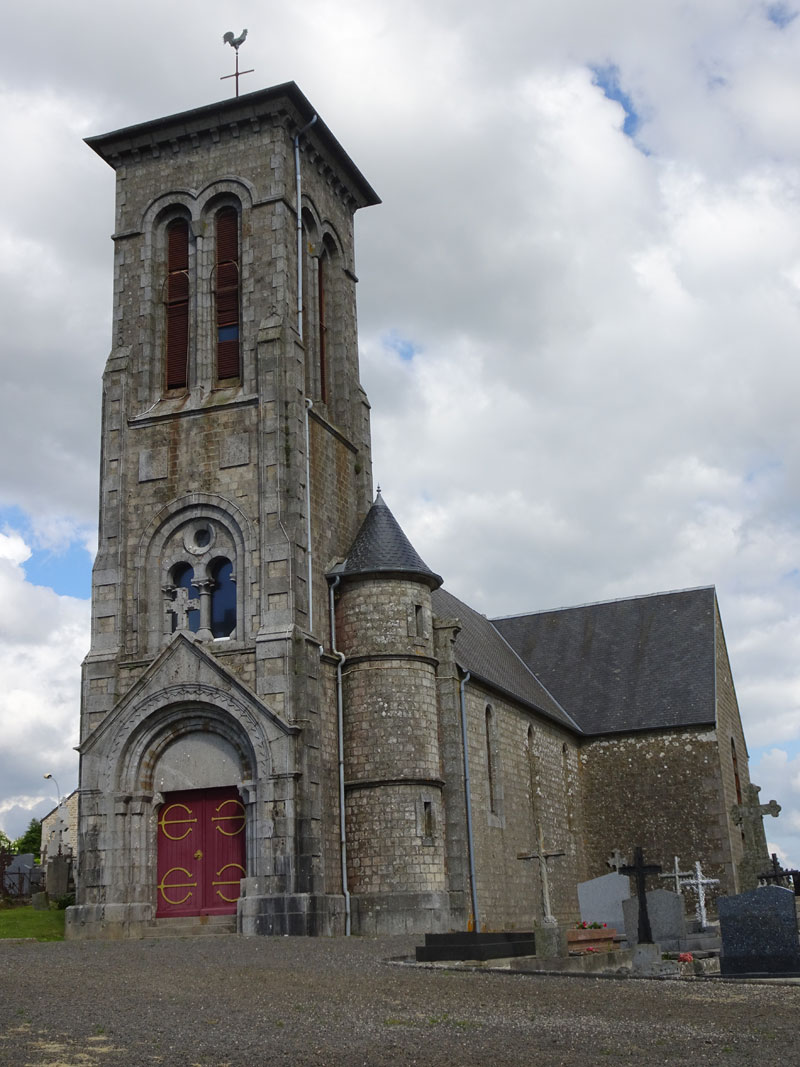 Eglise de Saint-Martin de Chaulieu (Manche)