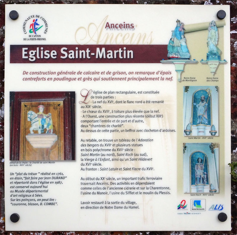 Anceins : Eglise Saint-Martin