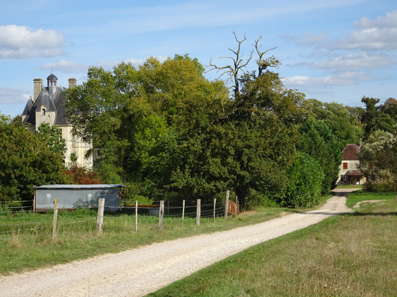 Aubry-en-Exmes : Le Château