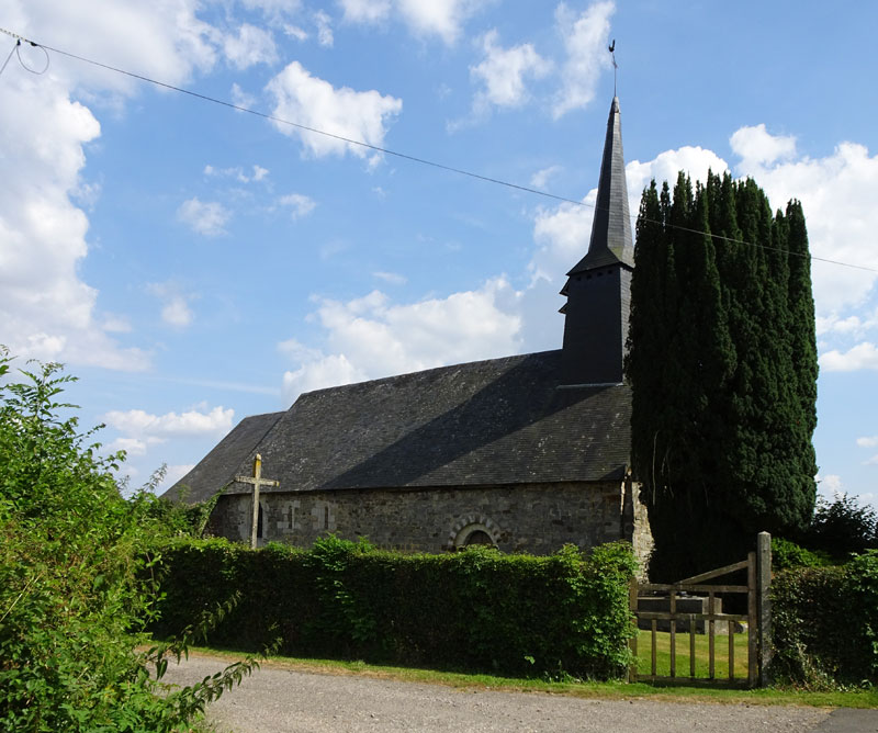 Avernes-Saint-Gourgon : Eglise Saint-Cyr-et-Sainte-Julitte de Saint-Cyr-d'Estrancourt