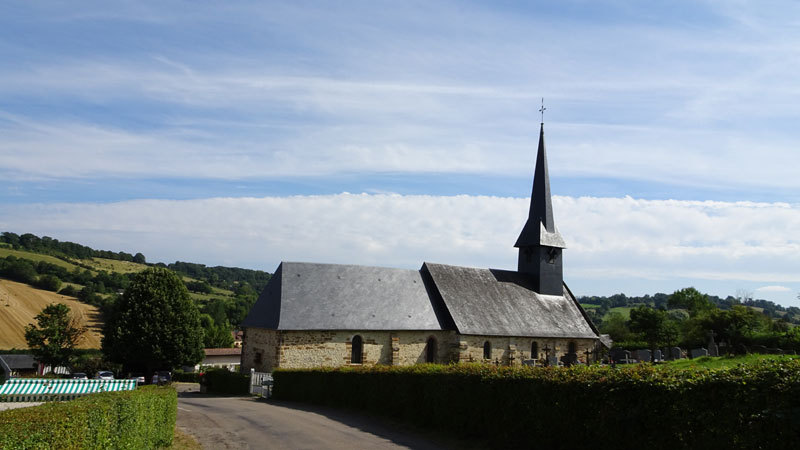 Camembert : Eglise Notre-Dame ou Notre-Dame-et-Sainte-Anne