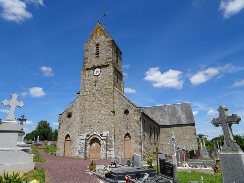 Cerisy-Belle-Étoile : Eglise Saint-Jean-Baptiste