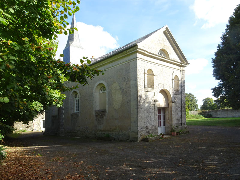 Commeaux : Ancienne église Notre-Dame de Brévaux