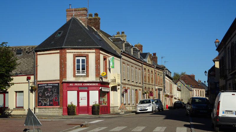 Echauffour : bourg