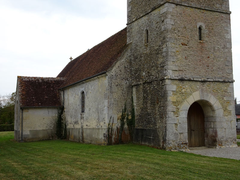 Le Château d'Almenêches : Eglise Saint-Aubin