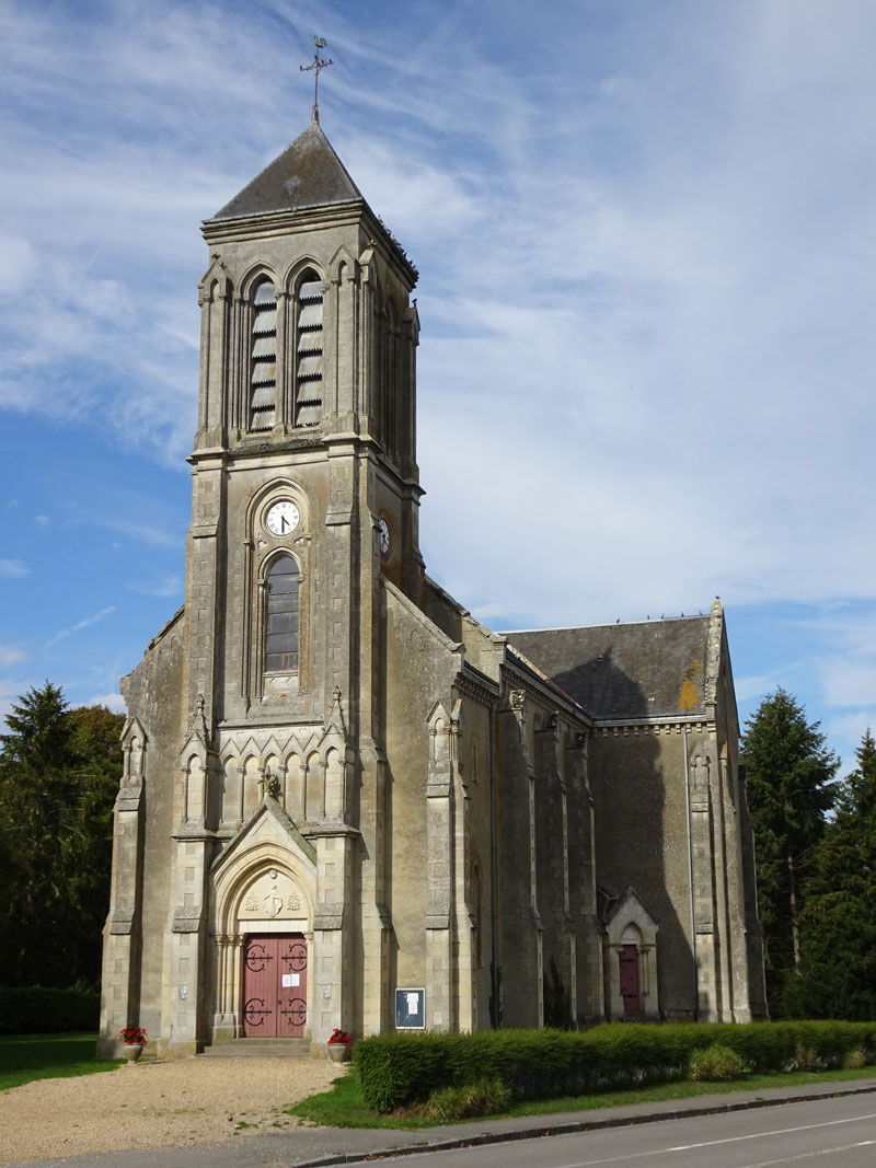 Saint-Evroult-Notre-Dame-du-Bois : Eglise Saint-Evroult