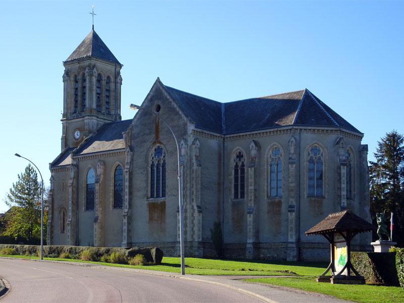 Saint-Evroult-Notre-Dame-du-Bois : Eglise Saint-Evroult