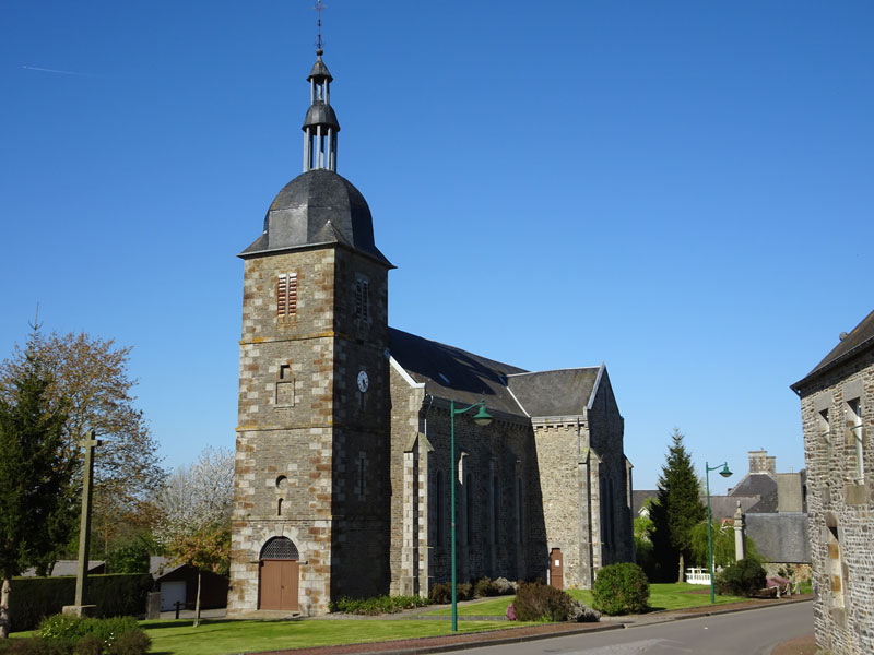 Saint-Quentin-les-Chardonnets : Eglise Saint-Quentin