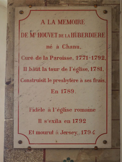 Eglise de Sainte-Honorine-la-Chardonne (Orne)