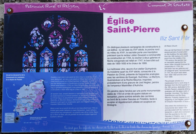 Gouézec : Eglise Saint-Pierre