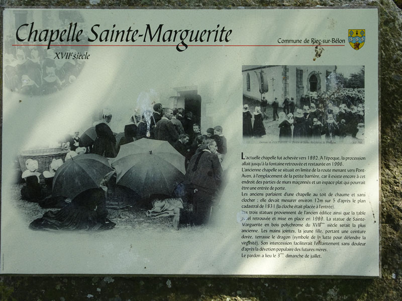 Riec-sur-Belon : Chapelle de Sainte-Marguerite