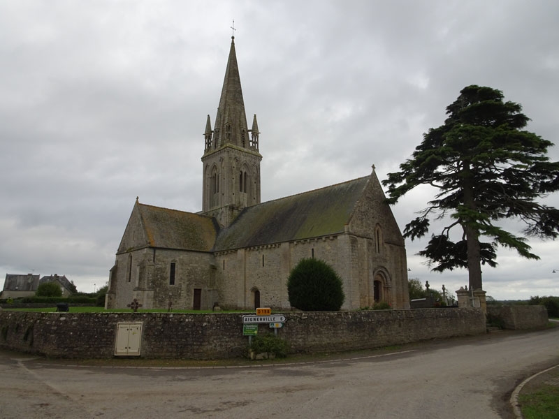 Asnières-en-Bessin : Eglise Saint-Vigor