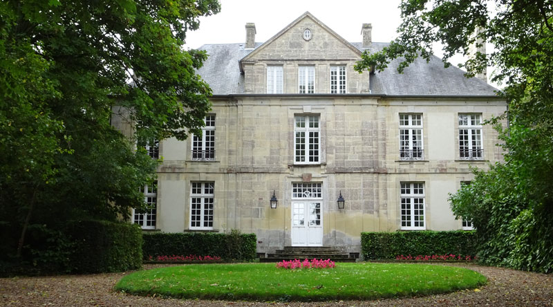Beny-sur-Mer : Château rue de Courseulles