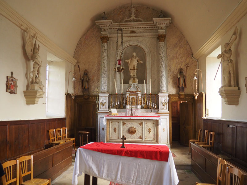 Ecots : Eglise Saint-Rémi - retable