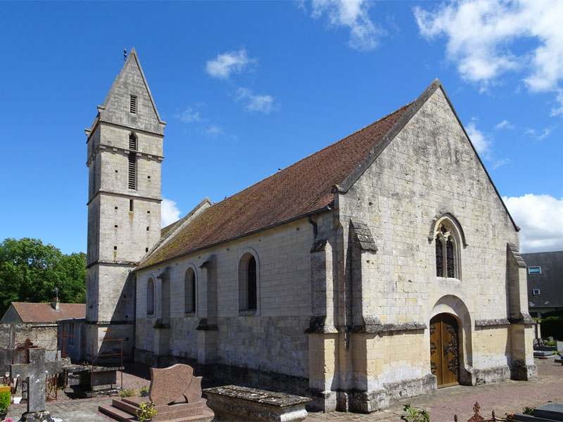 Eterville : Eglise Saint-Jean-Baptiste