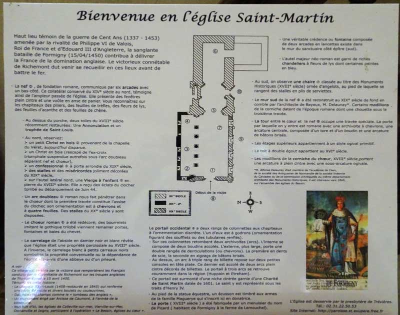 Formigny : Eglise Saint-Martin