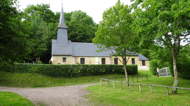 La Croupte : Eglise Saint-Martin
