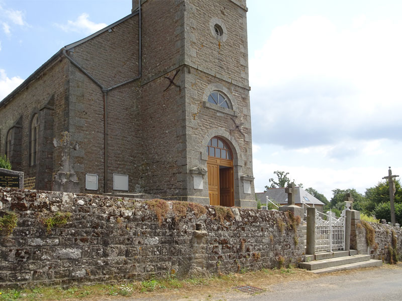 La Lande-Saint-Siméon : Eglise Saint-Siméon