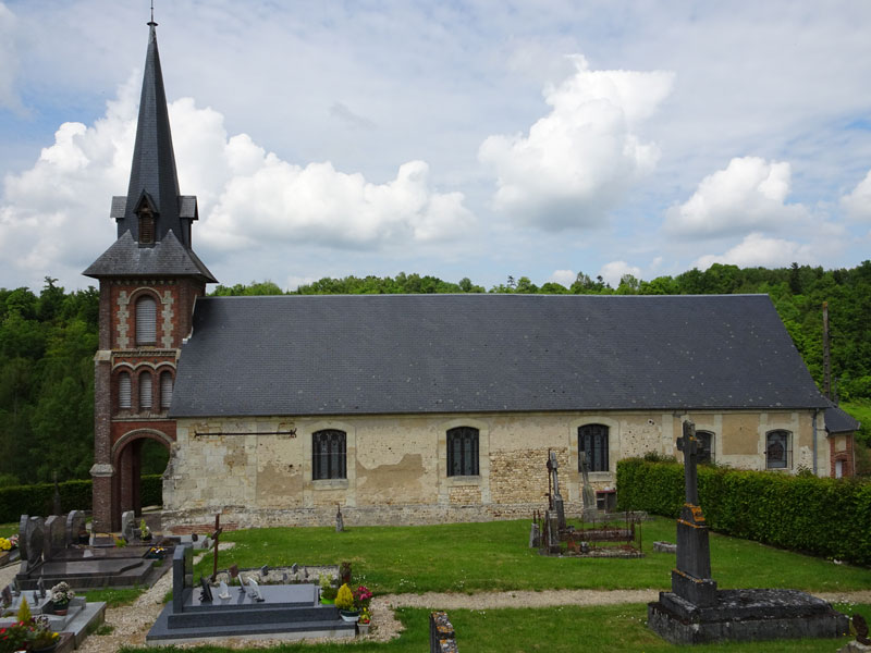 Le Mesnil-Germain : Eglise Saint-Jean-Baptiste