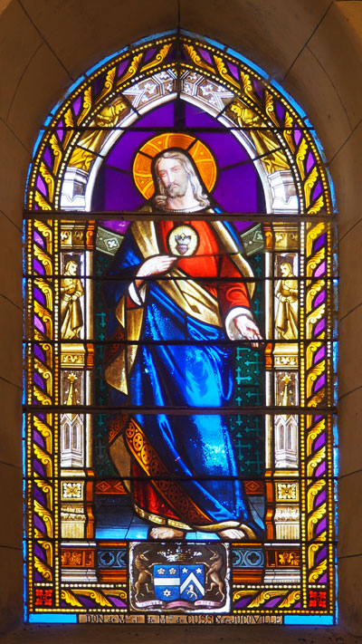 Lessard-et-le-Chêne : Eglise Notre-Dame de Lessard - vitraux