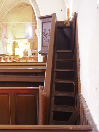 Maltot - Eglise Saint-Jean-Baptiste - chaire à prêcher