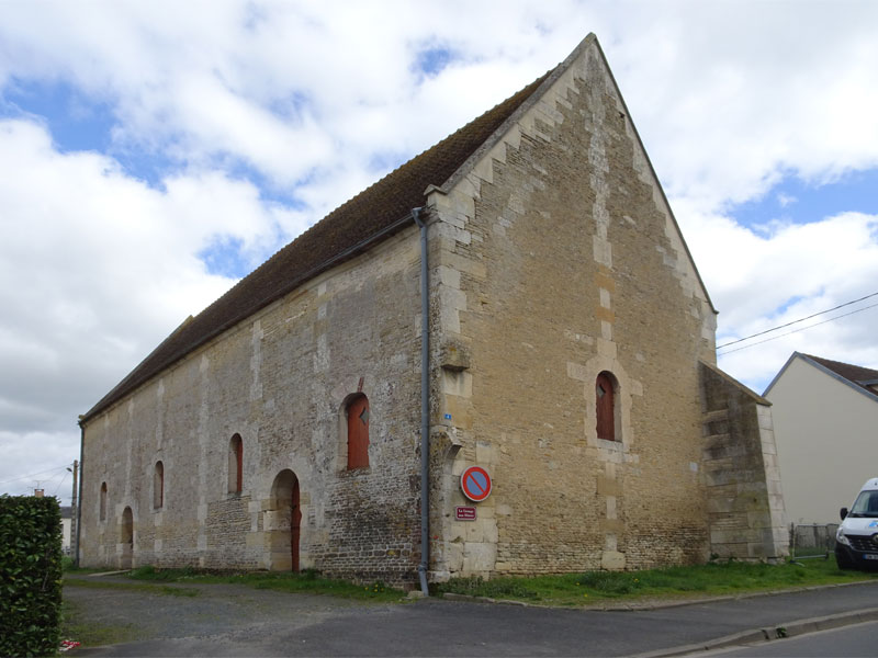 Mézidon : Grange aux dîmes de l'Abbaye de Sainte-Barbe-en-Auge