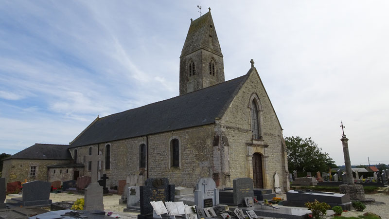 Monceaux-en-Bessin : Eglise Saint-Nicolas