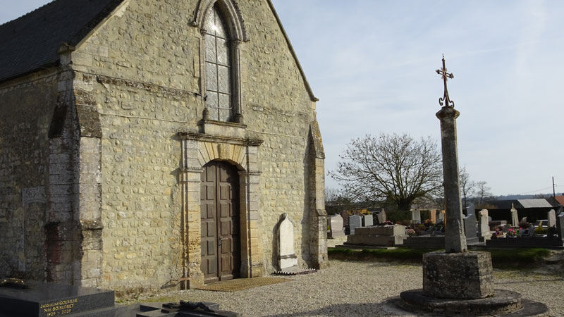 Monceaux-en-Bessin : Eglise Saint-Nicolas