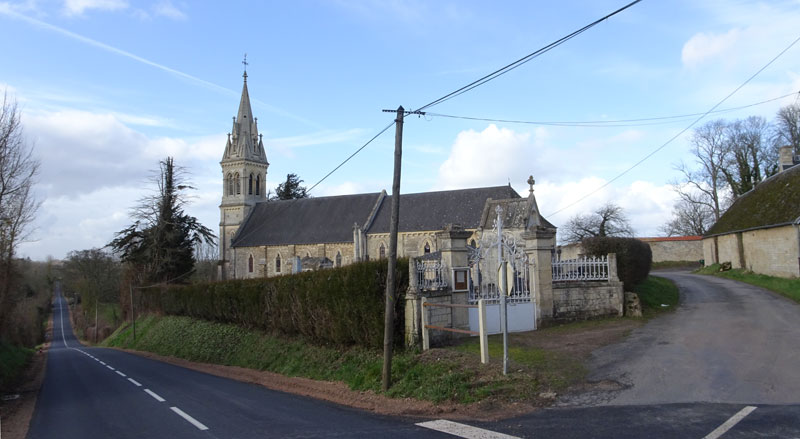 Monts-en-Bessin : Eglise Saint-Martin