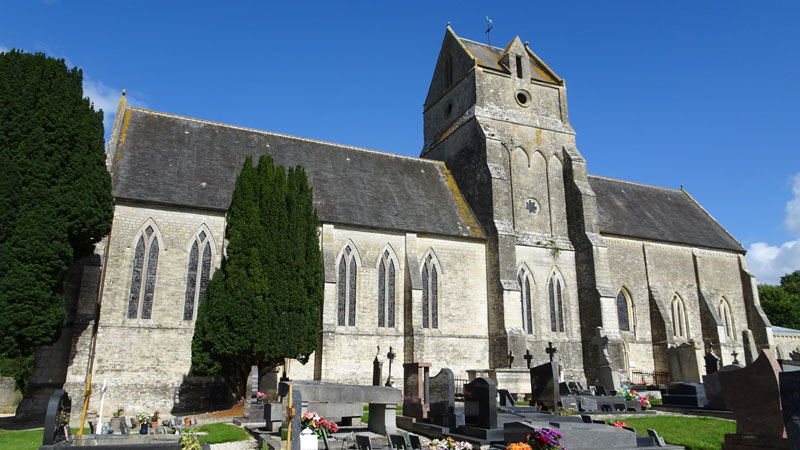 Mosles : Eglise Saint-Eustache