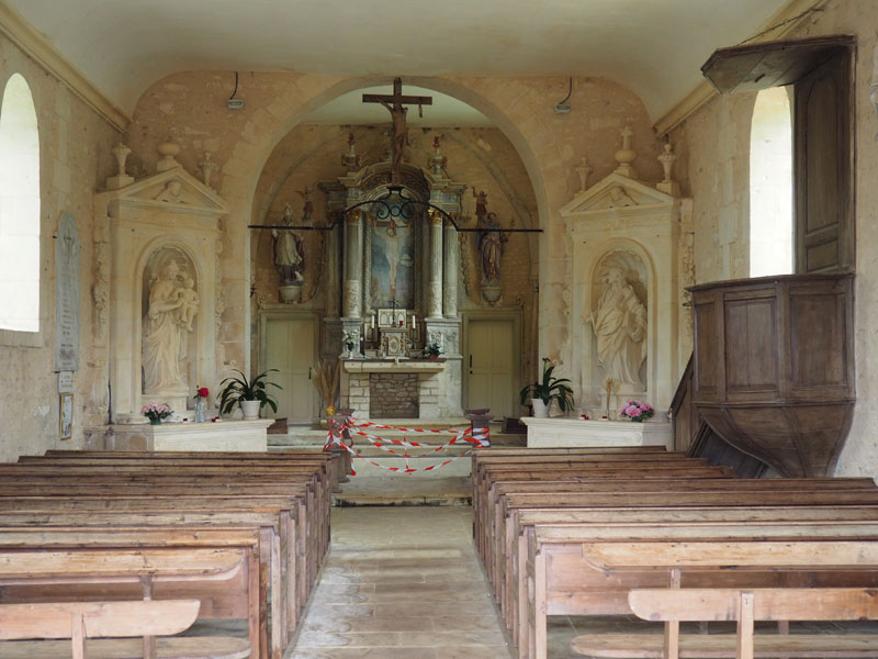 Poussy-la-Campagne - Eglise Saint-Vaast