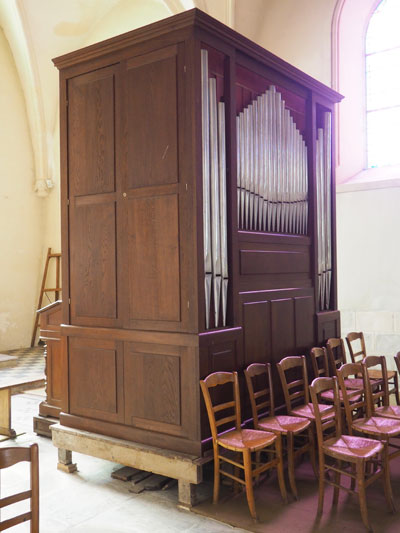 Saint-Georges-d'Aunay : Eglise Saint-Georges - orgue