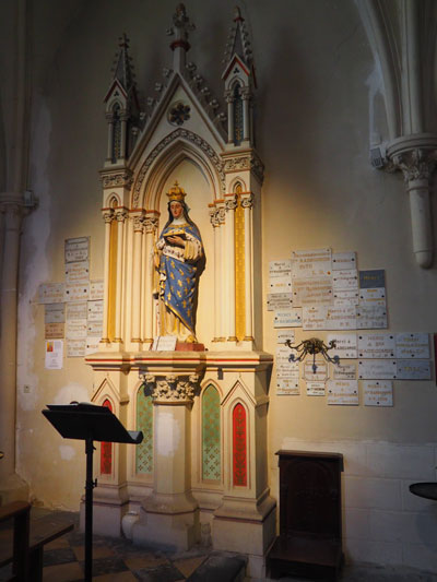 Saint-Georges-d'Aunay : Eglise Saint-Georges - Sainte Radegonde