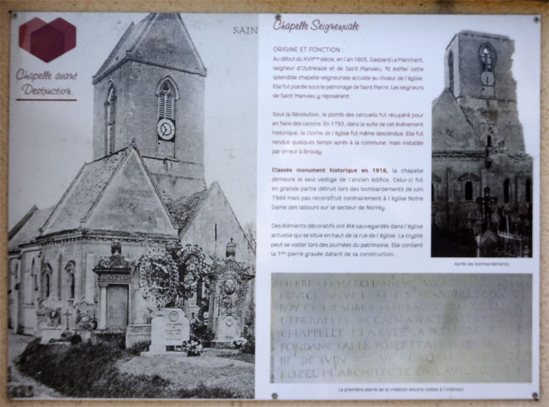 Saint-Manvieu-Norrey : Ancienne église Saint-Manvieu