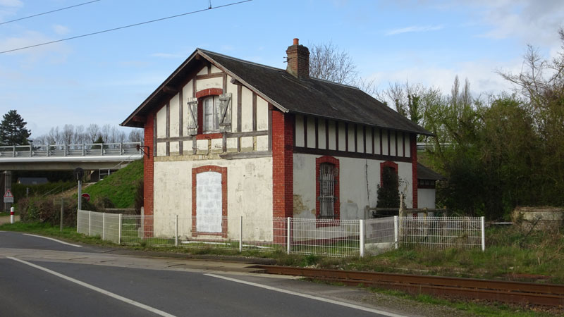 Gare de Canapville - Saint-Martin-aux-Chartrains
