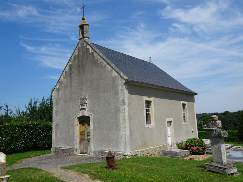 Saint-Vaast-sur-Seulles : Chapelle Saint-Raven et Saint-Rasiphe