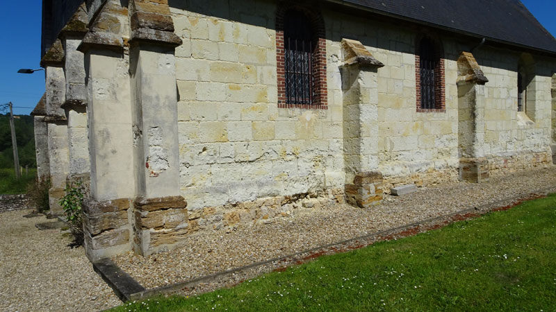 Sainte-Foy-de-Montgommery : Eglise Sainte-Foy