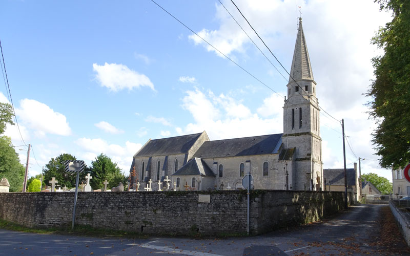 Sommervieu : Eglise Saint-Pierre-et-Sainte-Geneviève