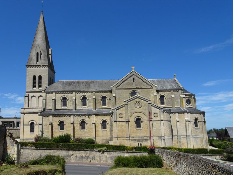 Troarn : Eglise Sainte-Croix