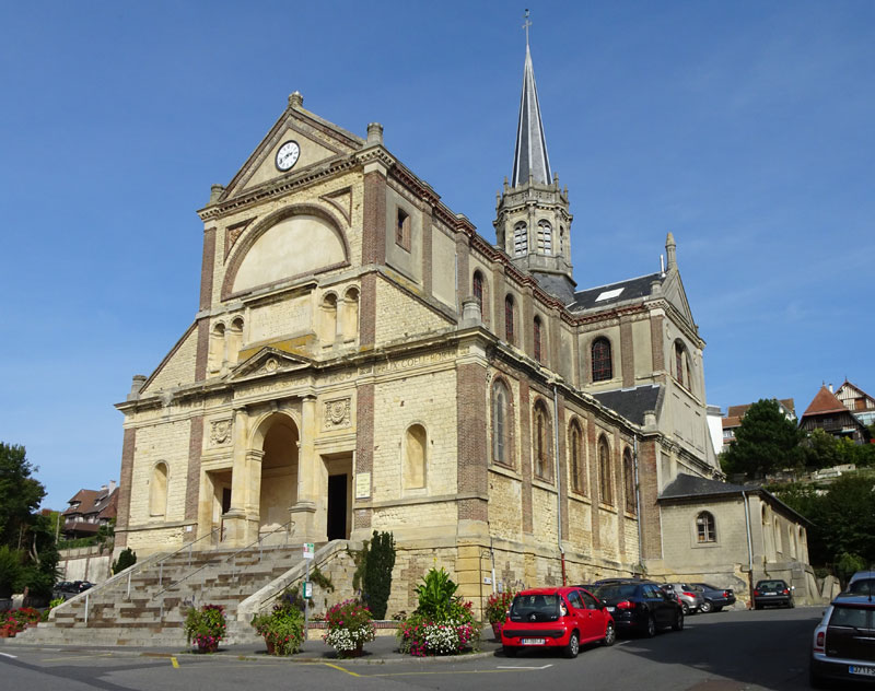 Trouville-sur-Mer :Eglise Notre-Dame-des-Victoires
