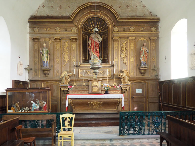 Vacognes-Neuilly : Eglise Saint-Sébastien de Vacognes