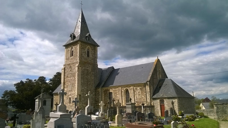 Villy-Bocage : Eglise Saint-Hilaire
