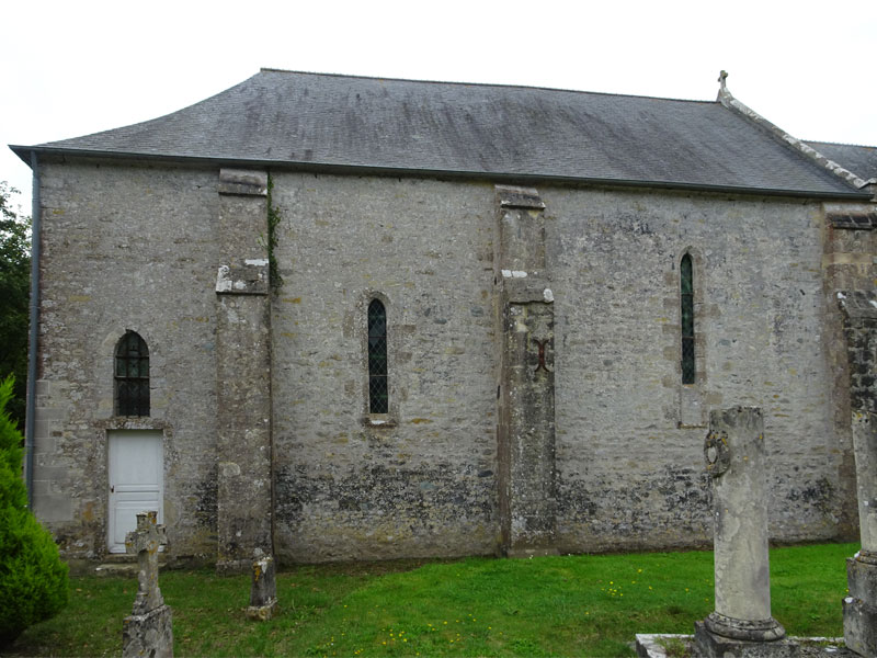 Hiesville : Eglise Saint-Côme-et-Saint-Damien