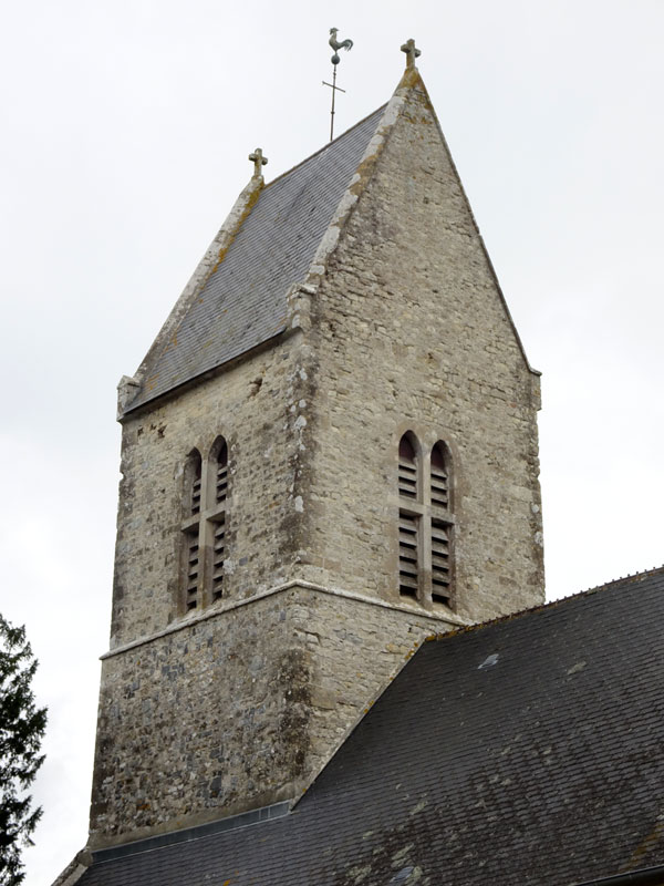 Hiesville : Eglise Saint-Côme-et-Saint-Damien
