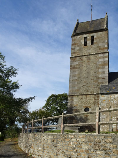 La Chapelle-Cécelin : Eglise Saint-Cyr-et-Sainte-Julitte