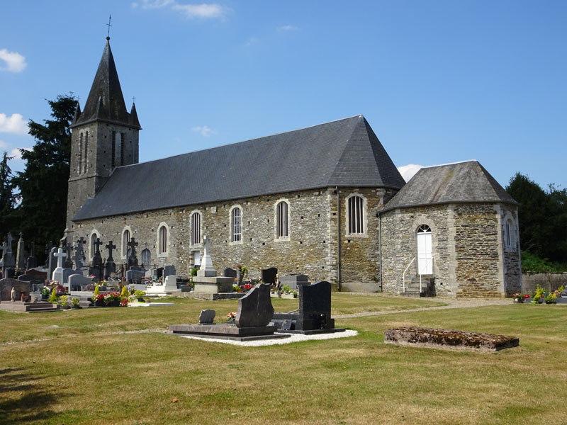 Lamberville : Eglise Saint-Jean