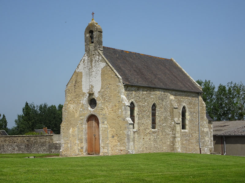 Les Veys : Chapelle Saint-Guingalois d'Auville