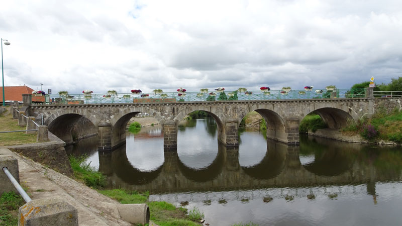 Saint-Fromond : Pont sur la Vire