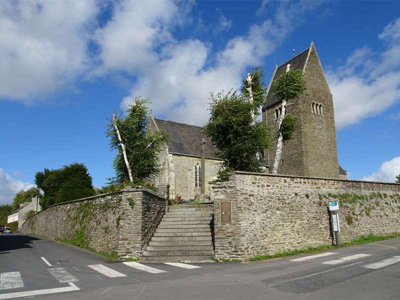 Saint-Georges-Montcocq : Eglise Saint-Georges