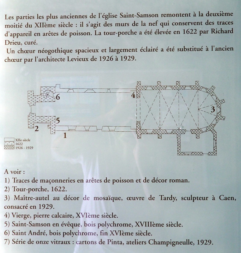 Eglise de Saint-Samson-de-Bonfossé